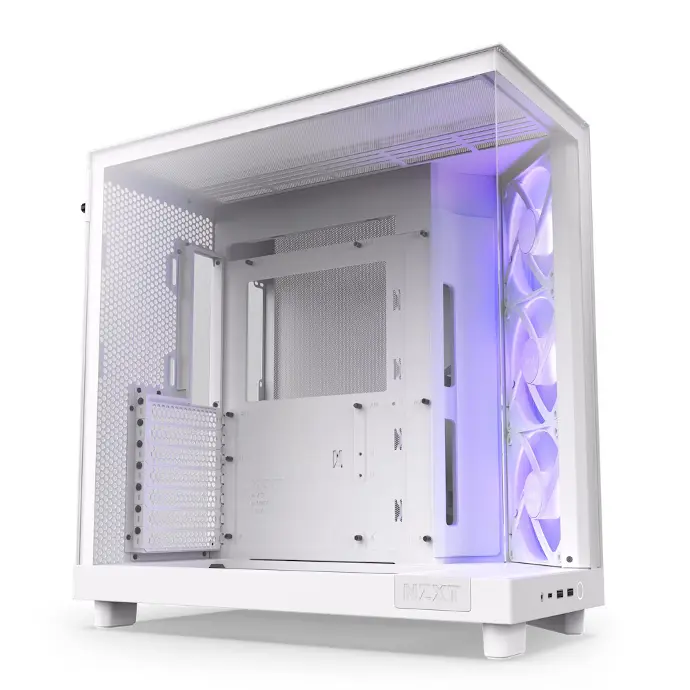 CASE NZXT H6 FLOW RGB WHITE EDITION