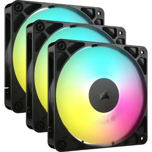 COOLER CASE CORSAIR RS120 BLACK ARGB X3